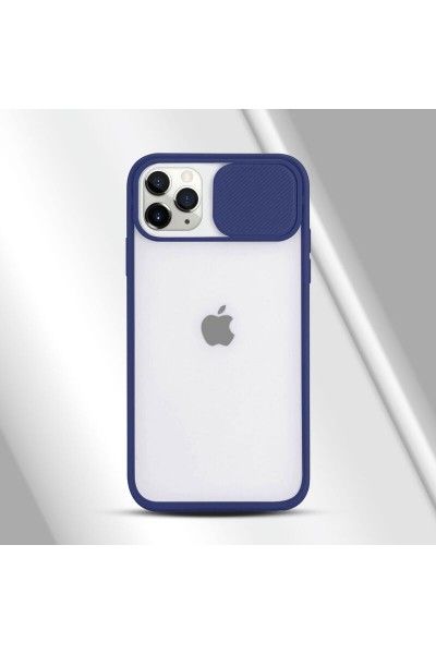 Apple - iPhone 11 Pro Max Kamera Lens Korumalı Kılıf - Lacivert