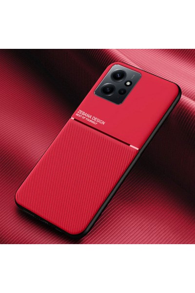 حافظة هاتف Xiaomi Redmi Note 12 Zebana Design من السيليكون باللون الأسود