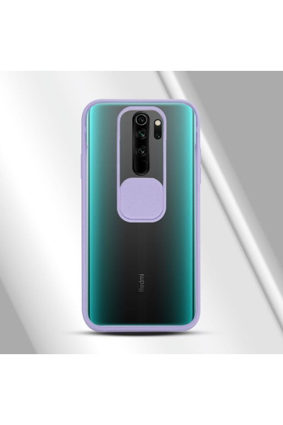 حافظة حماية لعدسة الكاميرا لهاتف Xiaomi Redmi Note 8 Pro، أرجواني