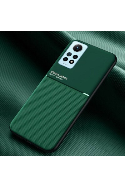 جراب هاتف Xiaomi Redmi Note 12 Pro Zebana من السيليكون باللون الأخضر