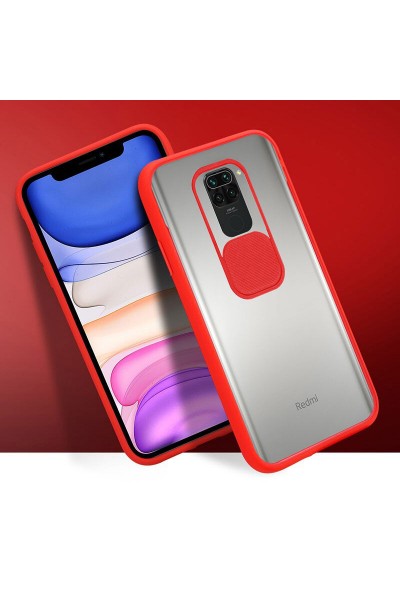 حافظة حماية لعدسة الكاميرا لهاتف Xiaomi Redmi Note 9 باللون الأسود