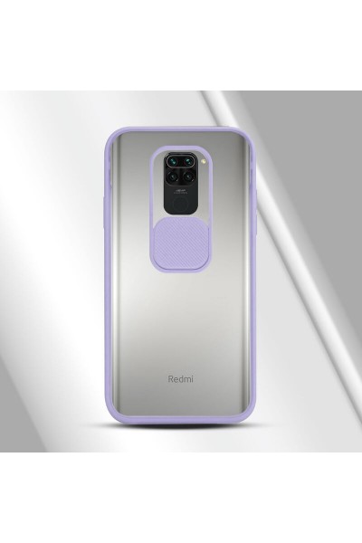 حافظة حماية لعدسة الكاميرا لهاتف Xiaomi Redmi Note 9 أرجواني