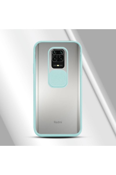 حافظة حماية لعدسة الكاميرا لهاتف Xiaomi Redmi Note 9S باللون الفيروزي