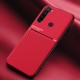 جراب هاتف Xiaomi Redmi Note 8 Zebana Design من السيليكون باللون الأحمر