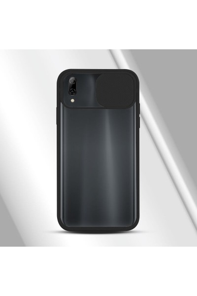 Samsung - Galaxy A02 Kamera Lens Korumalı Kılıf - Siyah