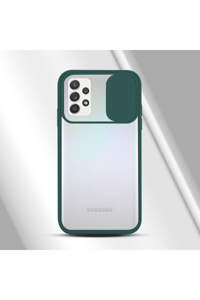 حافظة حماية لعدسة الكاميرا Samsung Galaxy A52s 5G باللون الأخضر