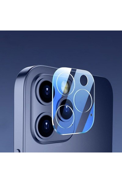 Apple - iPhone 11 Pro Kamera Lens Koruma Camı - Şeffaf
