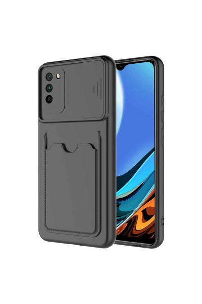 غطاء سيليكون لهاتف Xiaomi Poco M3 Kartix أرجواني