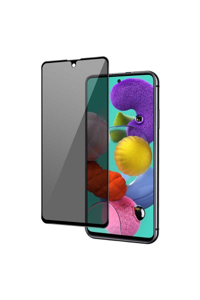 Samsung - Galaxy A50 Tam Kaplayan Zebana Hayalet Ekran Koruyucu - Siyah