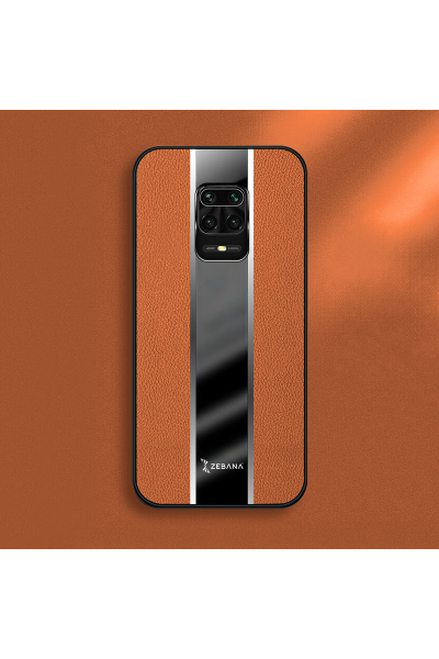 Xiaomi - Redmi Note 9S Zebana Premium Deri Kılıf - Kahverengi