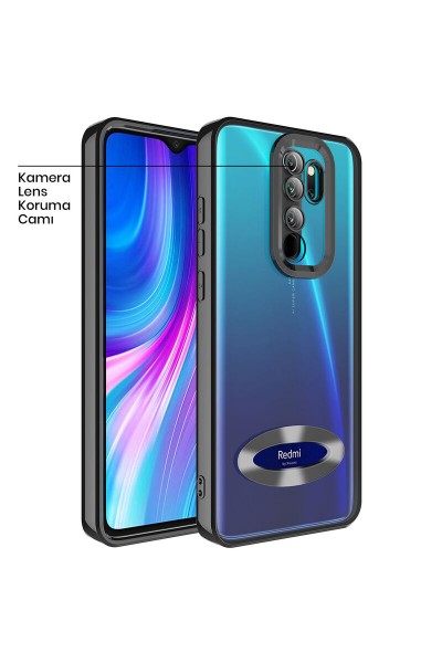 Xiaomi - Redmi Note 8 Pro Zebana Glint Silikon Kılıf - Açık Mavi