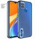 Xiaomi - Redmi 9C Zebana Glint Silikon Kılıf - Açık Mavi