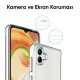 Samsung - Galaxy A04 Zebana HD Şeffaf Silikon Kılıf - Şeffaf