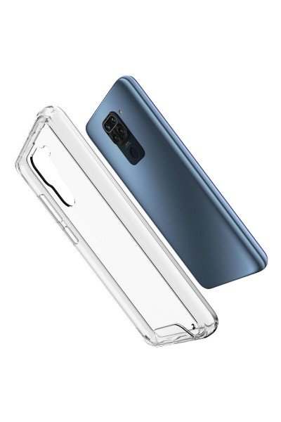 Xiaomi - Redmi Note 9 Zebana HD Şeffaf Silikon Kılıf - Şeffaf