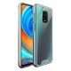 Xiaomi - Redmi Note 9S Zebana HD Şeffaf Silikon Kılıf - Şeffaf