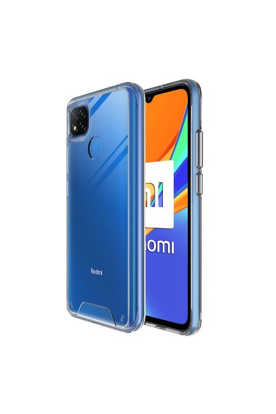 Xiaomi - Redmi 9C Zebana HD Şeffaf Silikon Kılıf - Şeffaf