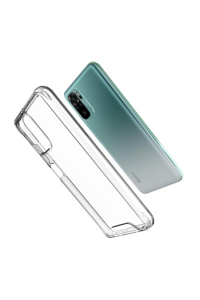 Xiaomi - Redmi Note 10 Zebana HD Şeffaf Silikon Kılıf - Şeffaf