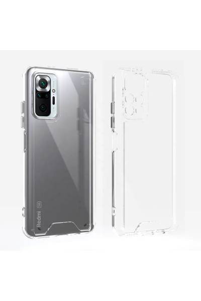 Xiaomi - Redmi Note 10 Pro Zebana HD Şeffaf Silikon Kılıf - Şeffaf