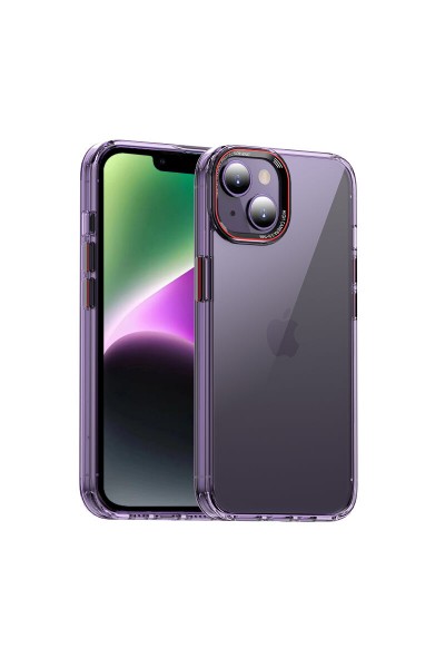 Apple - iPhone 15 Plus Zebana Comfort Silikon Kılıf - Siyah