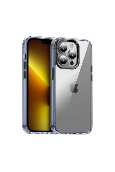 Apple - iPhone 15 Pro Zebana Comfort Silikon Kılıf - Sierra Mavisi