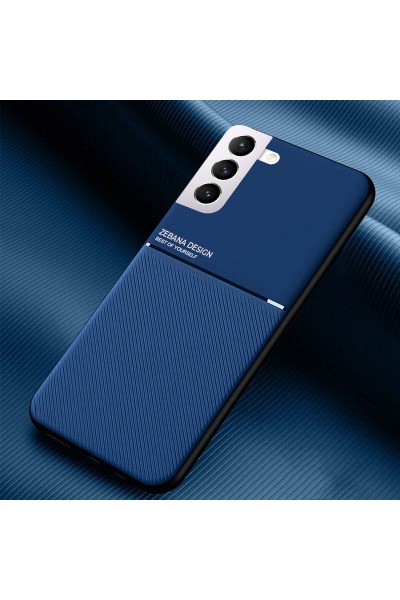 Samsung - Galaxy S23 Zebana Design Silikon Kılıf - Mavi