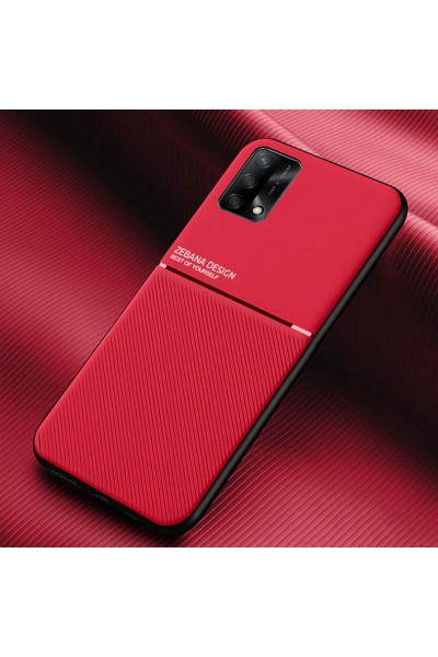 Oppo - A74  Zebana Design Silikon Kılıf - Mavi