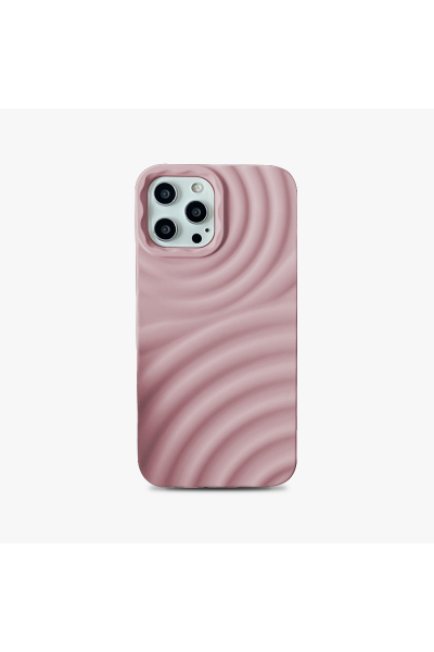 Apple - iPhone 14 Pro Max Zebana 3D Water Silikon Kılıf - Pembe