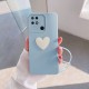 Xiaomi - Poco C40 Zebana Kalpli Love Silikon Kılıf - Açık Mavi