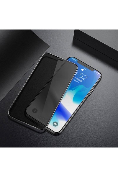 واقي شاشة Apple iPhone 11 Benks Privacy Air Shield مع ميزات كارهة للماء ومضادة للزيوت، 10 عبوات