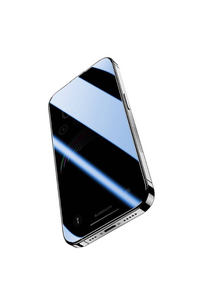 Apple iPhone 15 Pro Hidrofobik Ve Oleofobik Özellikli Benks Privacy Air Shield Ekran Koruyucu 10'lu Paket