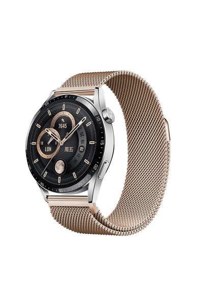 Galaxy Watch Active 2 40mm Zore Band-12 20mm حزام شبكي معدني