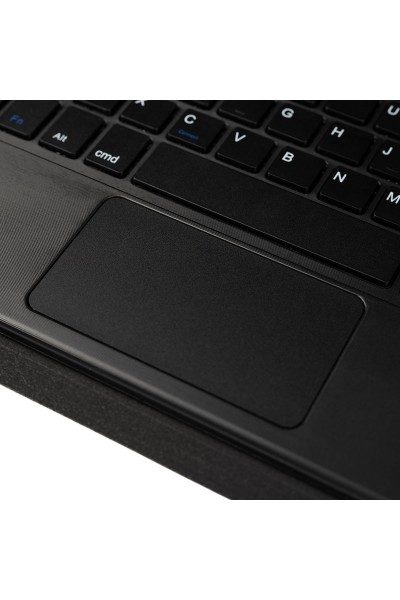 Apple iPad Air 11 2024 Zore Border Keyboard Bluetooh Bağlantılı Standlı Klavyeli Tablet Kılıfı