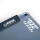 Apple iPad Air 11 2024 Kılıf SkinArma Kalemlikli Arkası Şeffaf Standlı Magnetik Taihi Sora Kılıf