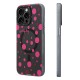 Apple iPhone 14 Pro Kılıf Magsafe Şarj Özellikli Polka Dot Desenli Youngkit Spots Serisi Kapak
