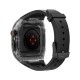 Apple Watch 42mm Wiwu Wi-WB013 Rambo Series 2in1 سوار مطاطي مع حافظة شفافة من البولي كربونات