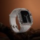 Apple Watch 42mm Wiwu Wi-WB013 Rambo Series 2in1 سوار مطاطي مع حافظة شفافة من البولي كربونات