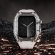 Apple Watch 42mm Wiwu Wi-WB013 Rambo Series 2in1 سوار مطاطي مع حافظة شفافة من البولي كربونات