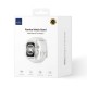 Apple Watch 7 45mm Wiwu Wi-WB013 Rambo Series 2in1 حزام مطاطي مع غطاء حماية شفاف من البولي كربونات