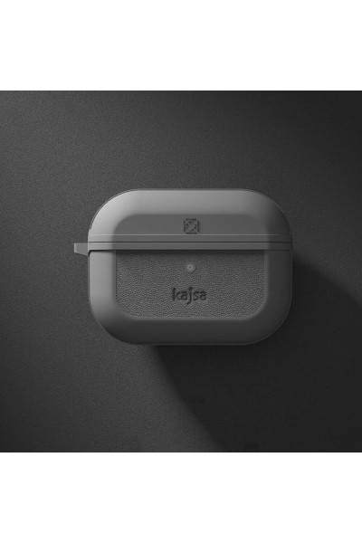 حافظة Apple Airpods Pro 2 حافظة Kajsa Luxe Collection متوافقة مع الشحن اللاسلكي