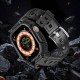 Apple Watch Ultra 49mm Wiwu Wi-WB014 Armor Series 2in1 حافظة صلبة لجهاز الكمبيوتر وسوار سيليكون