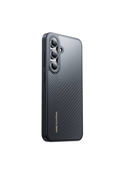 حافظة هاتف Galaxy S24 Plus مزودة بتقنية Magsafe للشحن وتتميز بغطاء مصنوع من ألياف الكربون Montage Hybrid ArmorPro Kevlar حافظة هاتف Galaxy S24 Plus مزودة بتقنية Magsafe للشحن وتتميز بغطاء مصنوع من ألياف الكربون Montage Hybrid ArmorPro Kevlar