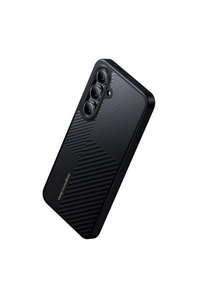 حافظة هاتف Galaxy S24 Plus مزودة بتقنية Magsafe للشحن وتتميز بغطاء مصنوع من ألياف الكربون Montage Hybrid ArmorPro Kevlar حافظة هاتف Galaxy S24 Plus مزودة بتقنية Magsafe للشحن وتتميز بغطاء مصنوع من ألياف الكربون Montage Hybrid ArmorPro Kevlar