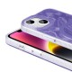 Apple iPhone 15 Plus Kılıf Magsafe Şarj Özellikli Fırça Boya Desenli Zore Palet Kapak