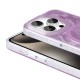 Apple iPhone 15 Pro Kılıf Magsafe Şarj Özellikli Fırça Boya Desenli Zore Palet Kapak