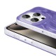 Apple iPhone 15 Pro Kılıf Magsafe Şarj Özellikli Fırça Boya Desenli Zore Palet Kapak