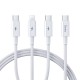 Benks D46 Type-C إلى Type-C & Type-C & Lightning PD3.0 كابل شحن وبيانات مجدول 100 وات 1.2 متر Benks D46 Type-C إلى Type-C & Type-C & Lightning PD3.0 كابل شحن وبيانات مجدول 100 وات 1.2 متر