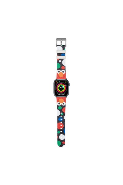 Apple Watch Ultra 49mm Casebang Sesame Street Serisi Deri Saat Kordon