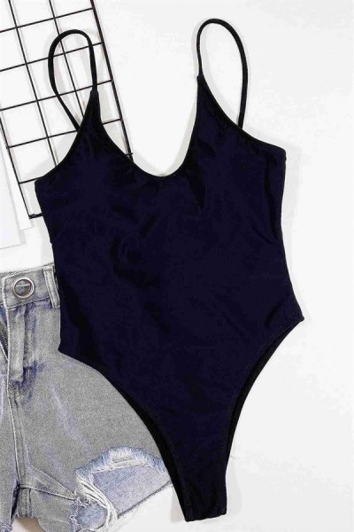 ملابس السباحة البرازيلية ماركانو باللون الأسود