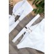 ماركانو قميص بيكيني بتصميم خاص باللون الأبيض
