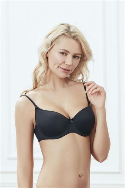 حمالة صدر ماركانو Underwire، غير مدعومة، مبطنة، إسفنجة ناعمة، أشرطة قابلة للإزالة، حمالة صدر كلاسيكية يومية